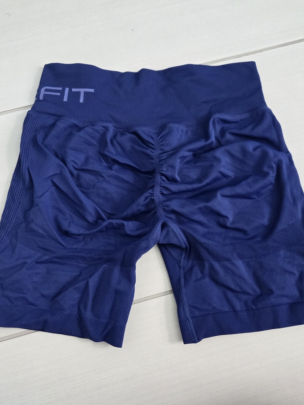 SHEFIT Royal Blue Luxe Activewear Top